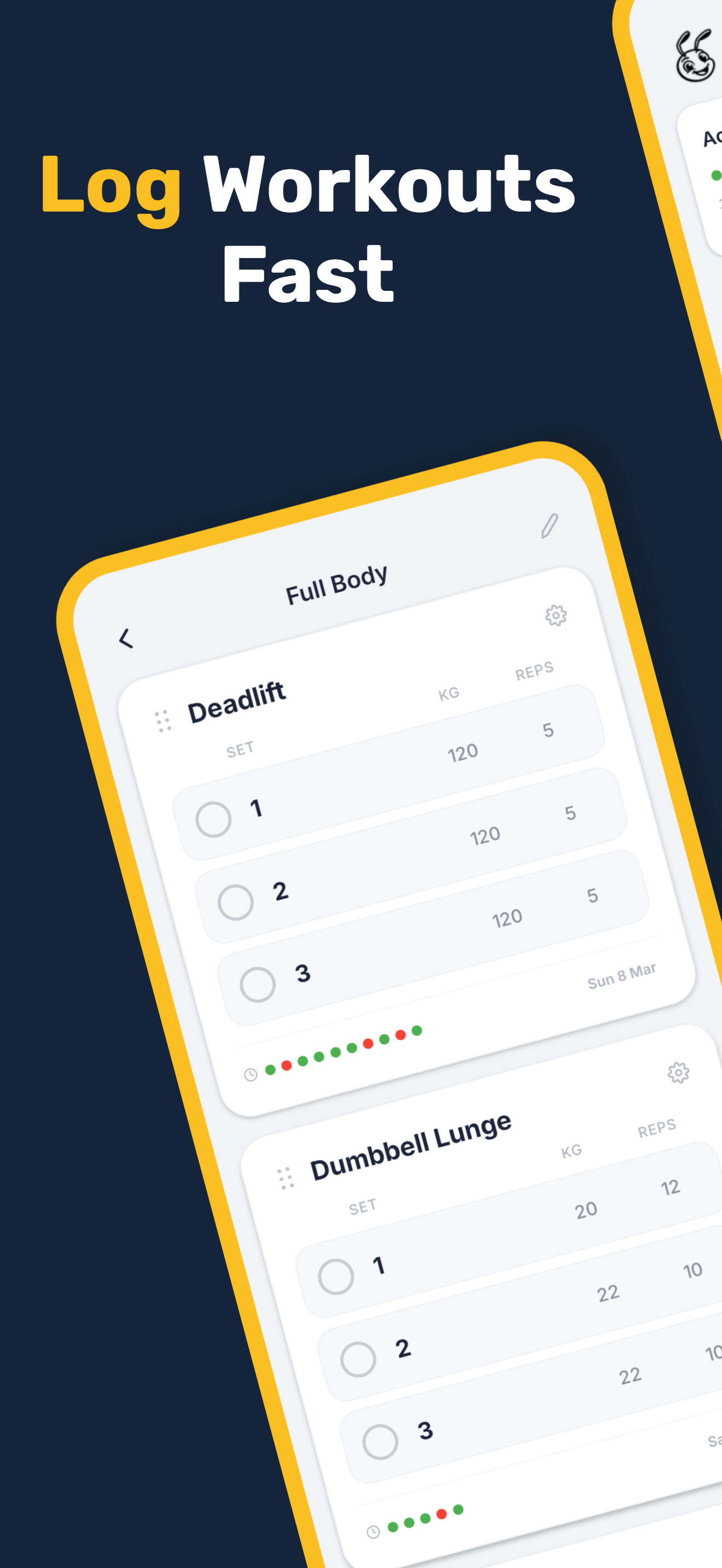 LiftEasy home screen